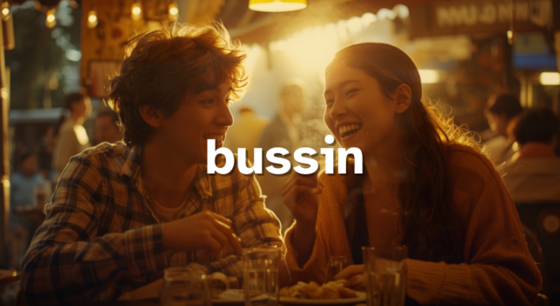 "bussin"の意味とは？「マジで美味しい・最高」を英語で言える定番スラングが留学で使えた話
