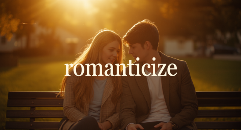 "romanticize"の意味とは？日常をドラマチックに感じる英語スラングが留学の恋愛で使えた話
